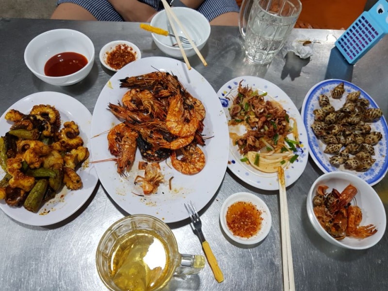 붕따우 해산물 거리 원문 사진 17