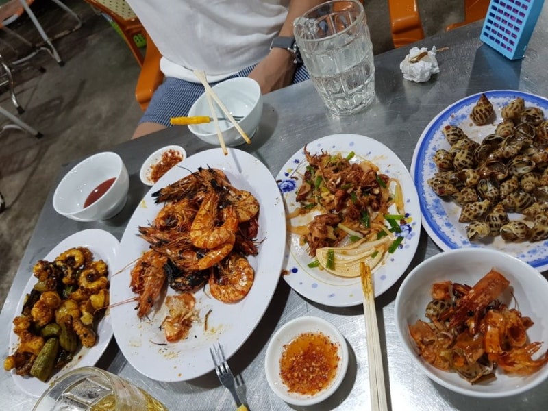 붕따우 해산물 거리 원문 사진 19