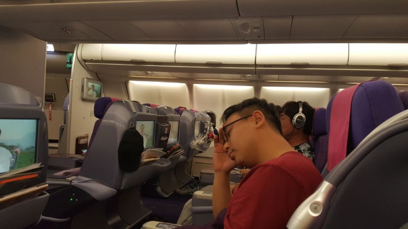 타이항공 비즈니스 좌석 이용후기 로열 오키드 스파 나라 투어 수원 여행사 원문 사진 38